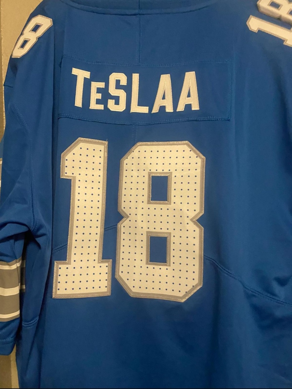 Isaac Tesla NFL Football Jersey